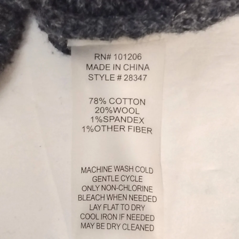 Soft Surroundings women's North Creek sweater/cardigan size (M/L)